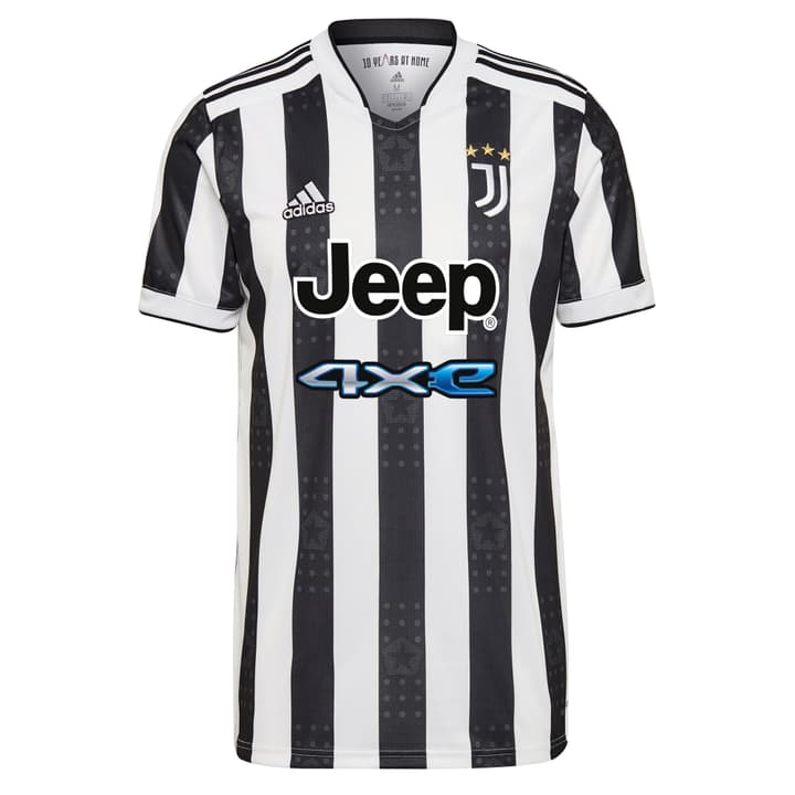 Image of Adidas Juventus Turin Home Replika 21/22 Fussball Clubshirt weiss