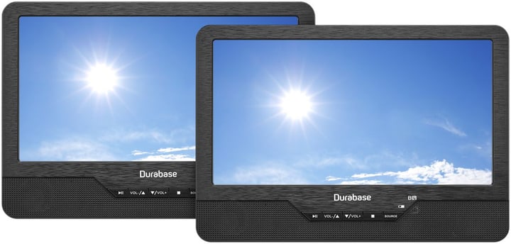 Durabase Twin 2.0 Portabler DVD Player Twin 2.0 Portabler DVD Player Durabase 771140900000 Bild Nr. 1