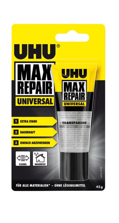 Image of Uhu MAX REPAIR U Sekundenkleber + Alleskleber bei Do it + Garden von Migros