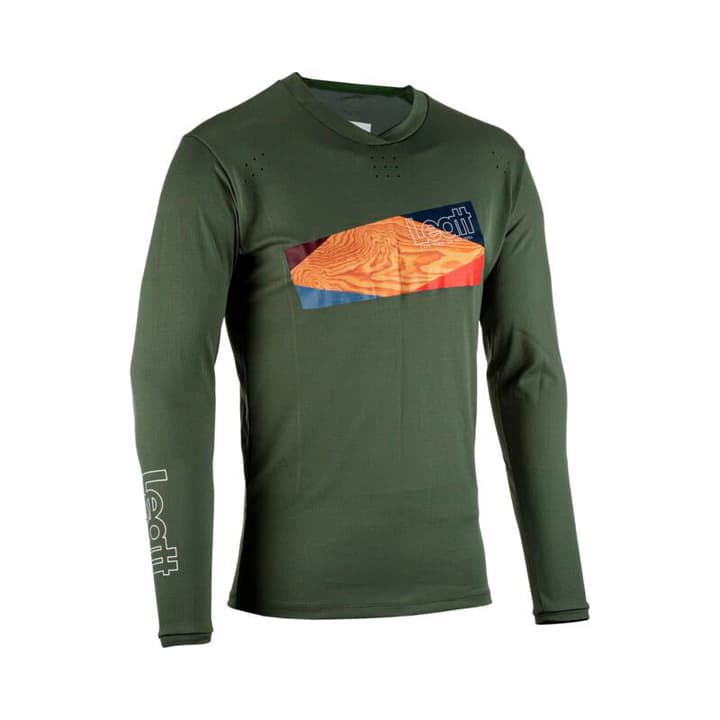 Image of Leatt MTB Enduro 4.0 Bikeshirt olive
