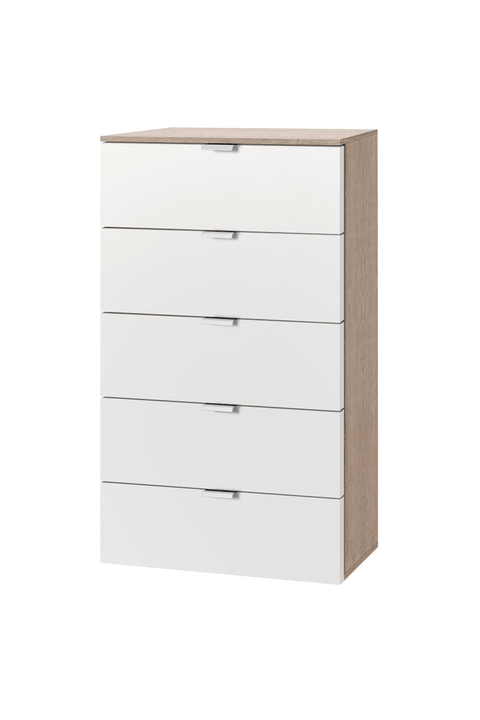 ORSON Cassettone ORSON Cassettone 404482300000 Dimensioni L: 50.0 cm x P: 42.0 cm x A: 100.0 cm Colore Bianco N. figura 1