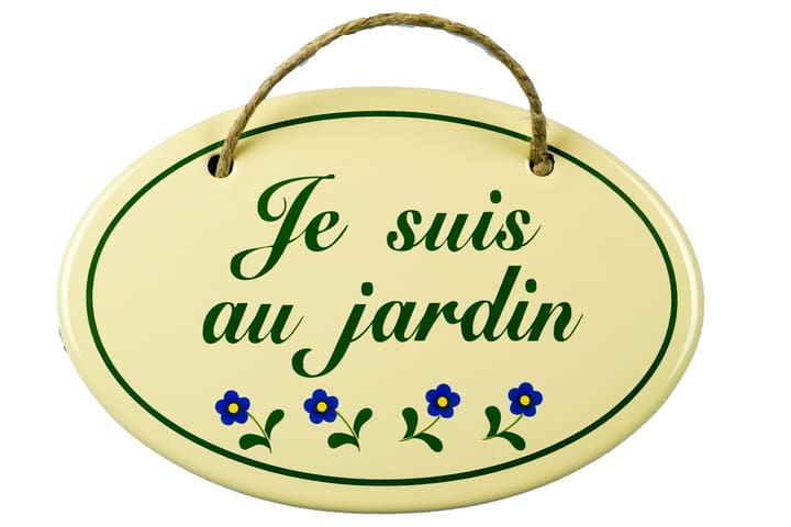 Image of Emailschild Je suis au jardin bei Do it + Garden von Migros