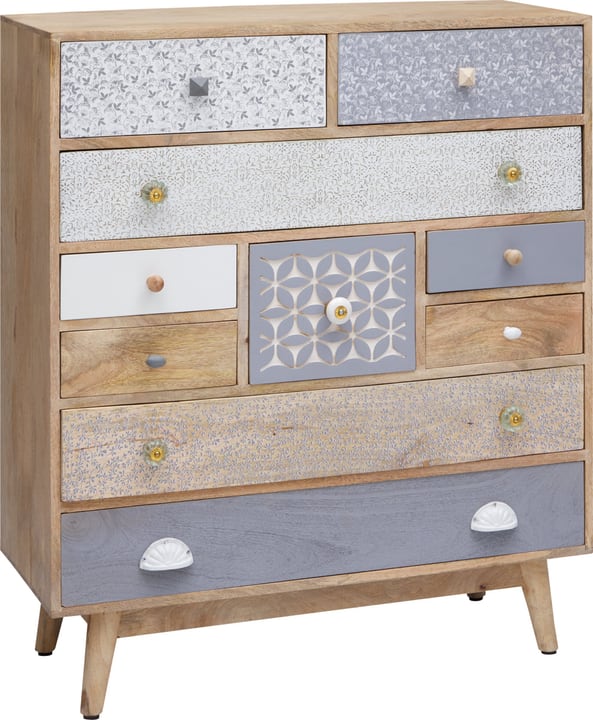 NORA Commode NORA Commode 407023300000 Dimensions L: 90.0 cm x P: 35.0 cm x H: 103.0 cm Couleur Multicolore Photo no. 1