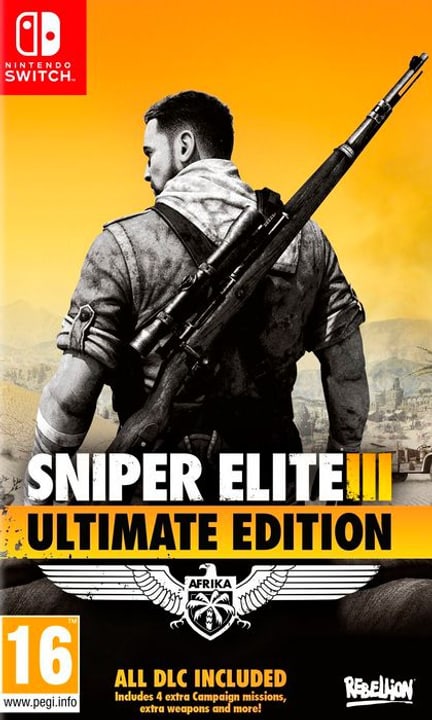 NSW - Sniper Elite 3 Ultimate Edition D Box NSW - Sniper Elite 3 Ultimate Edition D Box 785300144471 Photo no. 1