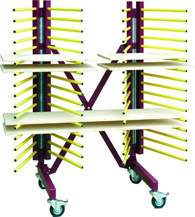 Werkstarck Carrello con ripiani DABELJU-VV