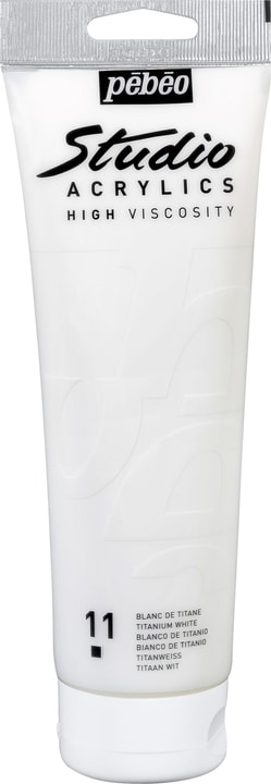 Pebeo Pébéo Acrylic High Viscosity Pébéo Acrylic High Viscosity Pebeo 663509496911 Colore Bianco Di Titanio N. figura 1