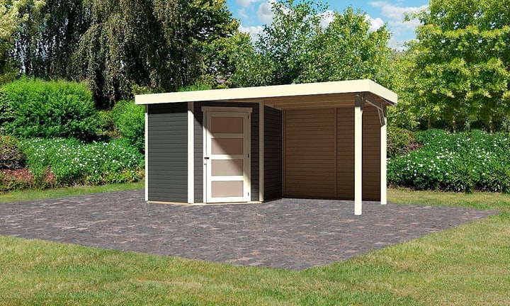 Karibu Abri de jardin Schwandorf 3 Set, 19 mm Cabane de jardin