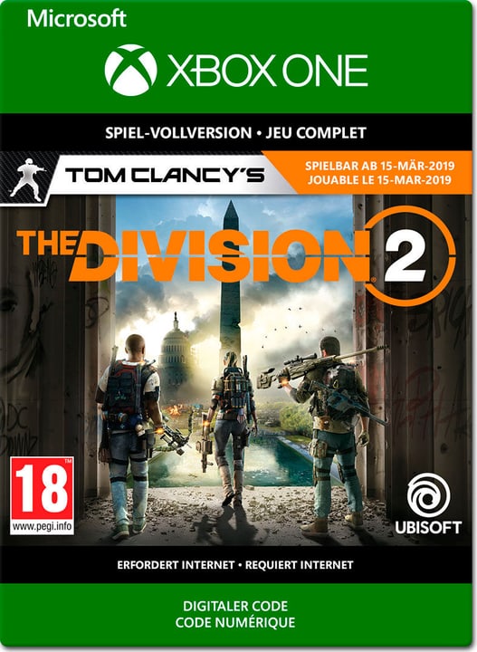 Xbox One - Tom Clancy's The Division 2 PrePurchase Download (ESD) Xbox One - Tom Clancy's The Division 2 PrePurchase Download (ESD) 785300142573 N. figura 1