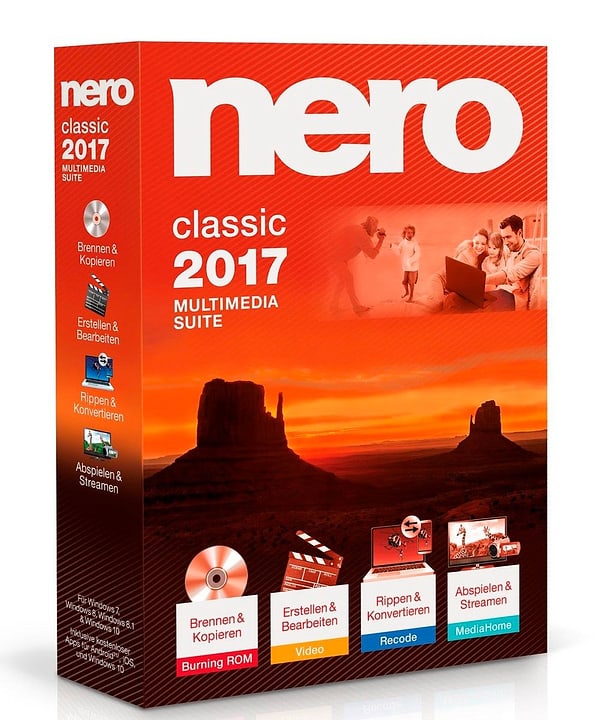 Nero PC - Nero 2017 Classic PC Physisch (Box) PC - Nero 2017 Classic PC Physisch (Box) Nero 785300121389 Bild Nr. 1