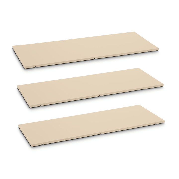 Edition Interio SEVEN Tablar 3er-Set 90cm SEVEN Tablar 3er-Set 90cm Edition Interio 362019951103 Grösse B: 90.0 cm x T: 1.4 cm x H: 35.5 cm Farbe Braun Bild Nr. 1