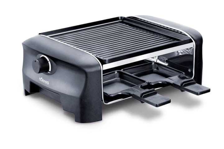 Koenig Raclette Gourmet 4, noir Raclette Gourmet 4, noir Koenig 785300124534 Photo no. 1