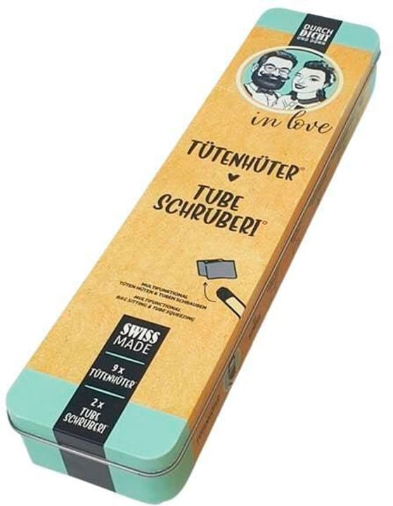 Image of Böörds Verschlussclip Tubenschruberi Dose 11 Stück Verschlussclips
