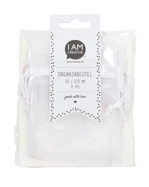 I AM CREATIVE Sachets Organza Sac cadeau