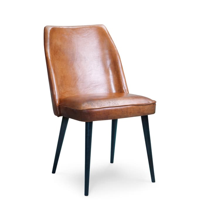 LARSSON II Chaise en cuir LARSSON II Chaise en cuir 366035200000 Dimensions L: 48.0 cm x P: 60.0 cm x H: 88.0 cm Couleur Chameau kaki Photo no. 1