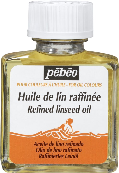 Pébéo Huile de lin raffinée Liants végétaux