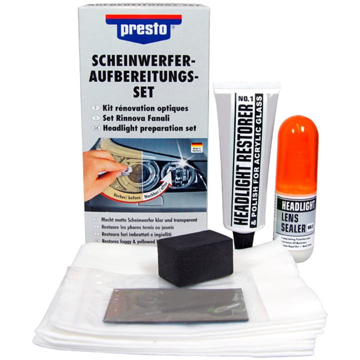 Presto Kit rénovation optiques Rénovation peinture et verre Kit rénovation optiques Rénovation peinture et verre Presto 620774400000 Photo no. 1