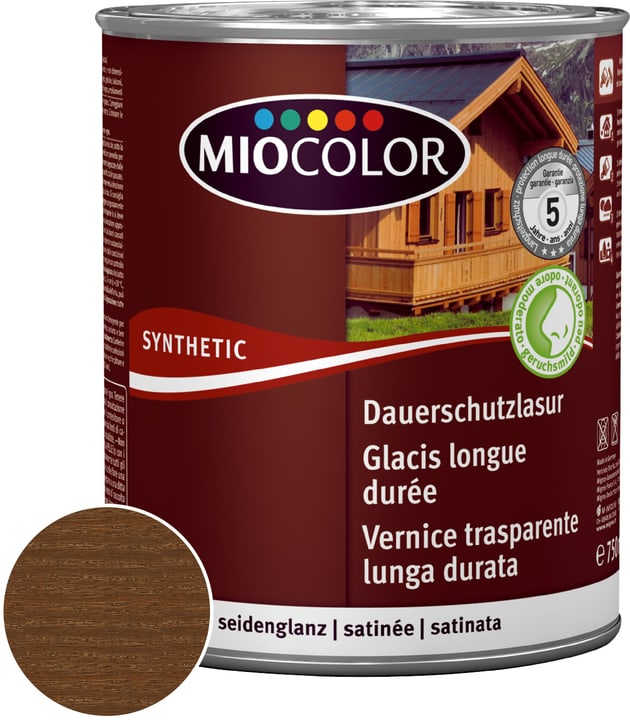 Image of Miocolor Dauerschutzlasur Nussbaum 750 ml bei Do it + Garden von Migros