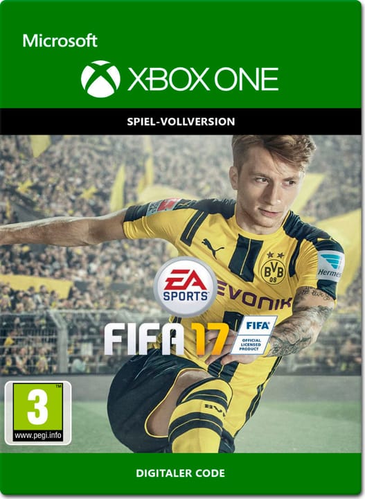 Xbox One - Fifa 17 Download (ESD) Xbox One - Fifa 17 Download (ESD) 785300137367 Bild Nr. 1