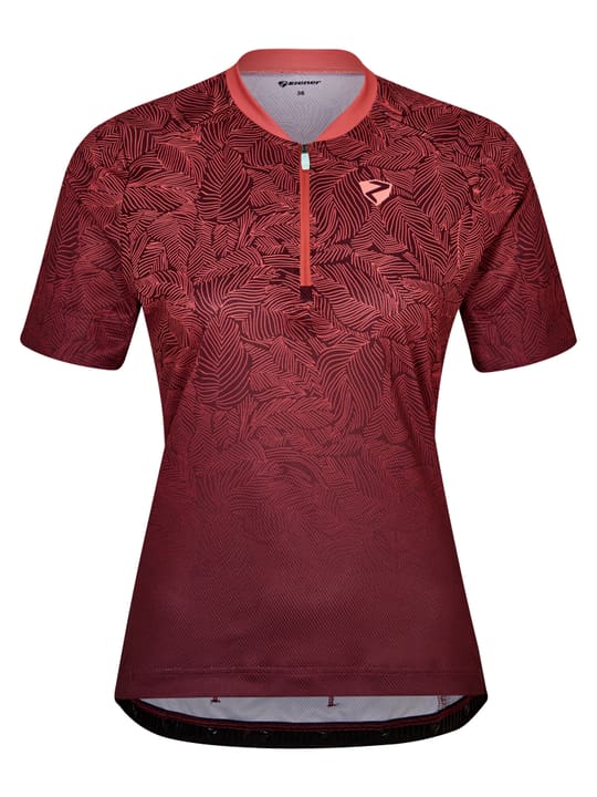 Image of Ziener Nagoya Bikeshirt bordeaux