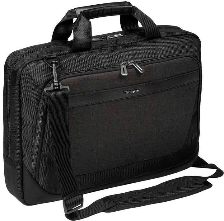 Targus City Smart Mallette mince 14-15,6” pour portable à chargement par le dessus de Targus - Noir/Gris City Smart Mallette mince 14-15,6” pour portable à chargement par le dessus de Targus - Noir/Gris Targus 785300132040 Photo no. 1