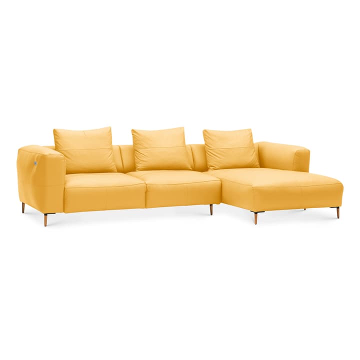 LOUIE Canapé d'angle LOUIE Canapé d'angle 360512773750 Dimensions L: 299.0 cm x P: 170.0 cm x H: 69.0 cm Couleur Jaune Photo no. 1