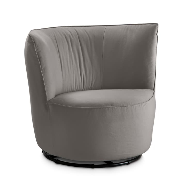 BRONTE Fauteuil BRONTE Fauteuil 360049527504 Dimensions L: 85.0 cm x P: 80.0 cm x H: 77.0 cm Couleur Gris Photo no. 1
