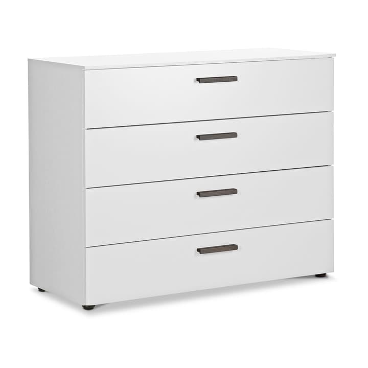 FLORENZ Cassettone FLORENZ Cassettone 364200545102 Dimensioni L: 100.0 cm x P: 41.0 cm x A: 79.0 cm Colore Bianco N. figura 1