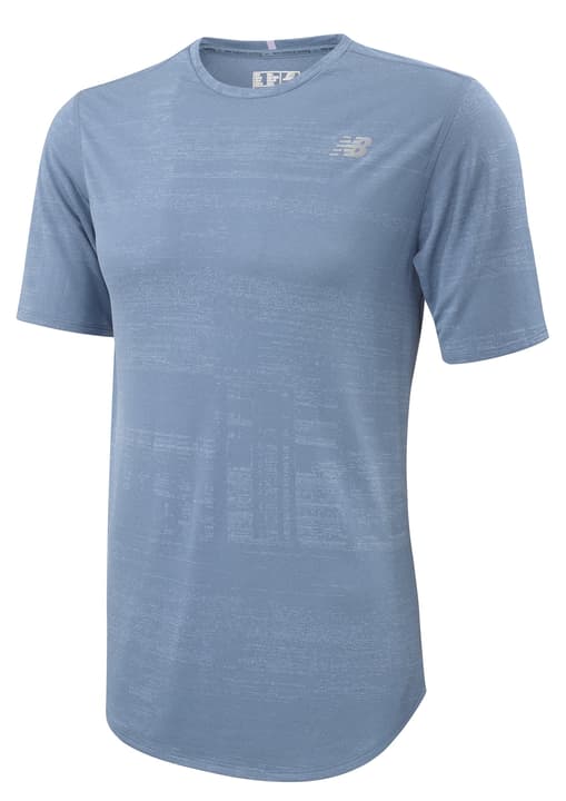 New Balance Q Speed Breathe Short Sleeve Shirt pour homme Q Speed Breathe Short Sleeve Shirt pour homme New Balance 470199300347 Couleur denim Taille S Photo no. 1