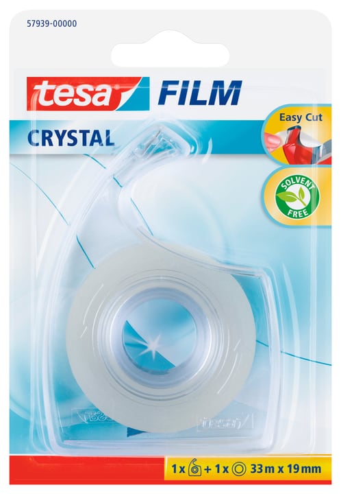 Image of Tesa Rolle + Easy Cut Handabroller transparent Blister Klebebänder bei Do it + Garden von Migros