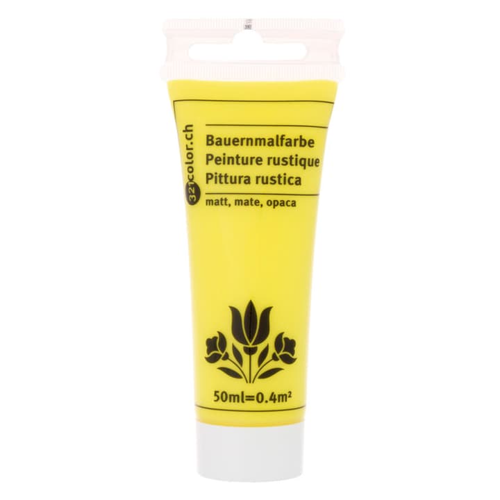 321Color Pittura rustica opaca 50ml Pittura rustica opaca 50ml 321Color 661410600000 Colore Giallo chiaro N. figura 1