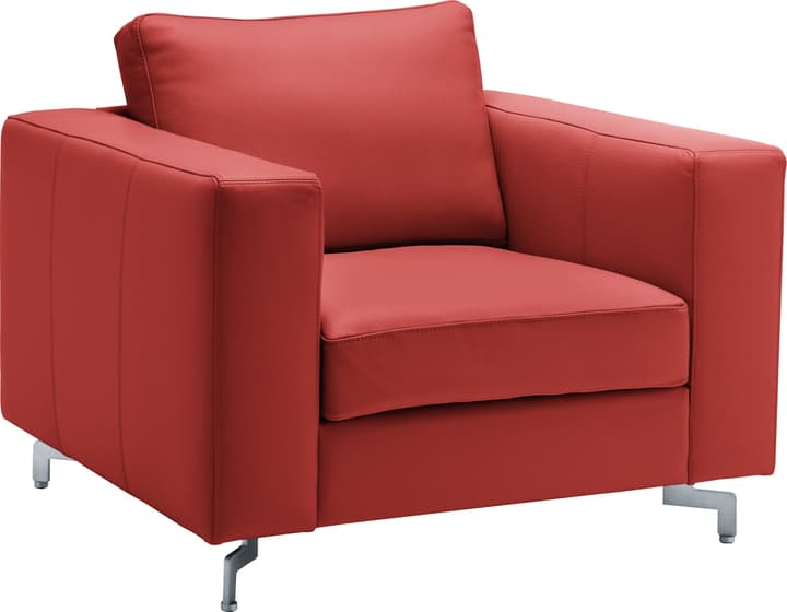 DIENER Fauteuil DIENER Fauteuil 402470900000 Couleur Rouge Dimensions L: 97.0 cm x P: 92.0 cm x H: 80.0 cm Photo no. 1