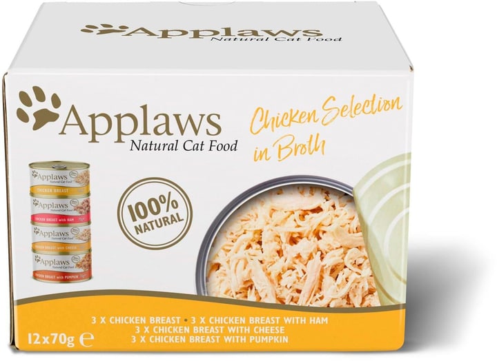 Image of Applaws Dosen Huhn Collection Multipack Nassfutter