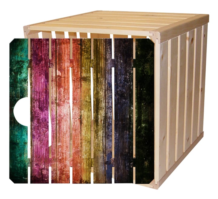 HolzZollhaus Holzharasse Türe A1/2 Regenbogen Holzharasse Türe A1/2 Regenbogen HolzZollhaus 643206000000 Bild Nr. 1