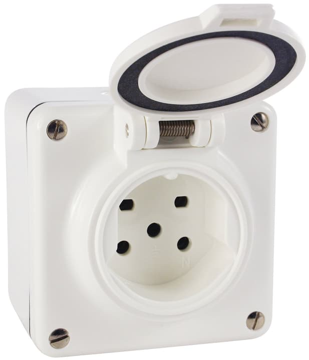 Image of Mica AP 1xT15 Nass-Steckdose bei Do it + Garden von Migros