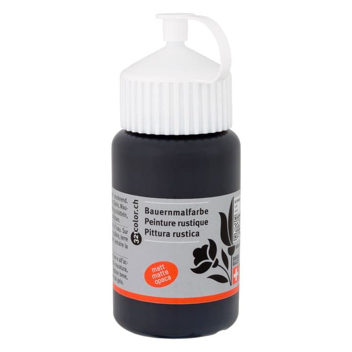 321Color Pittura rustica opaca 250ml Pittura rustica opaca 250ml 321Color 665647800000 Colore Nero N. figura 1