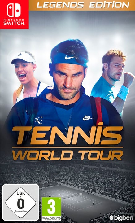 Switch - Tennis World Tour - Legends Edition (D/F) Fisico (Box) Switch - Tennis World Tour - Legends Edition (D/F) Fisico (Box) 785300132959 N. figura 1