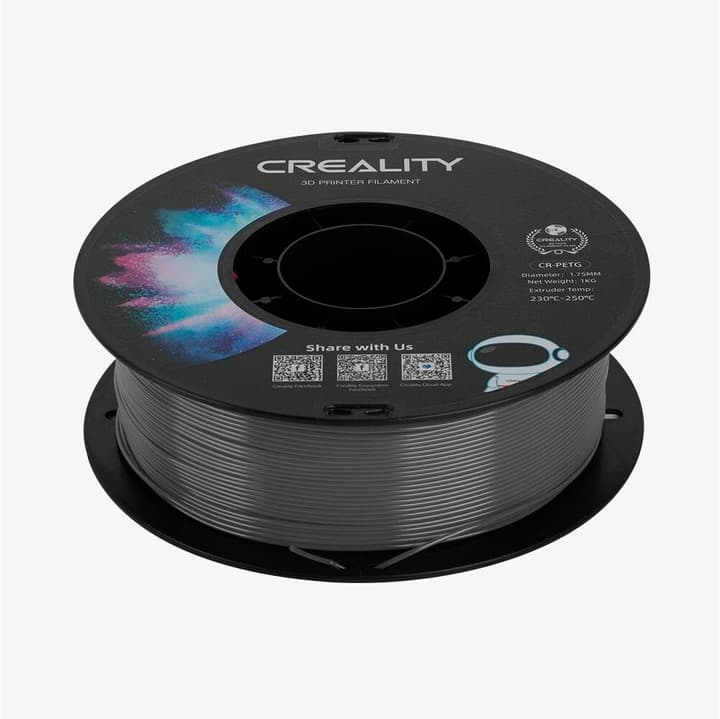 Image of Creality Filament PETG, Grau, 1.75 mm, 1 kg 3D Drucker