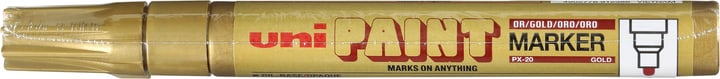 Pebeo Bleistift unipaint mittel Bleistift unipaint mittel Pebeo 664919993000 Farbe Gold Bild Nr. 1