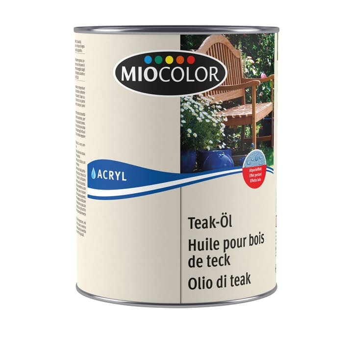 Image of Miocolor Teak-Oel wv Farblos 2.5 l Holzöle + Holzwachse bei Do it + Garden von Migros