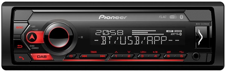 Pioneer Autoradio Mechaless Car Tuner DAB+ Autoradio