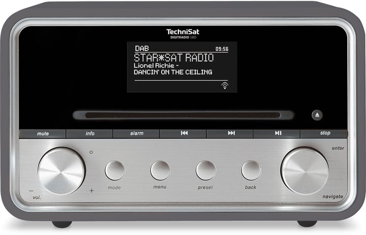 Technisat DigitRadio 580 - Anthrazit Radio DAB+ DigitRadio 580 - Anthrazit Radio DAB+ Technisat 785300134726 N. figura 1