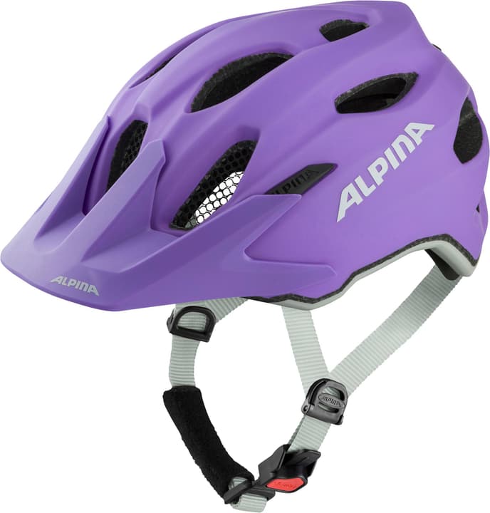 Image of Alpina Carapax JR. Flash Velohelm lila