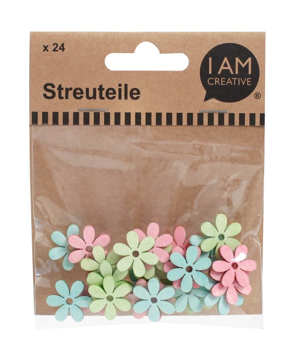 Image of I AM CREATIVE Streublumen, 24 Stk Streuteile