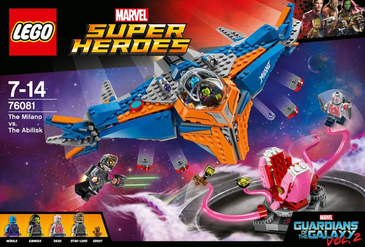 Lego Marvel Super Heroes La Milano contro l'Abilisk 76081 Lego Marvel Super Heroes La Milano contro l'Abilisk 76081 748858200000 N. figura 1