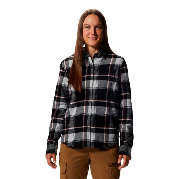 Image of Mountain Hardwear W Plusher Long Sleeve Shirt Blusen schwarz