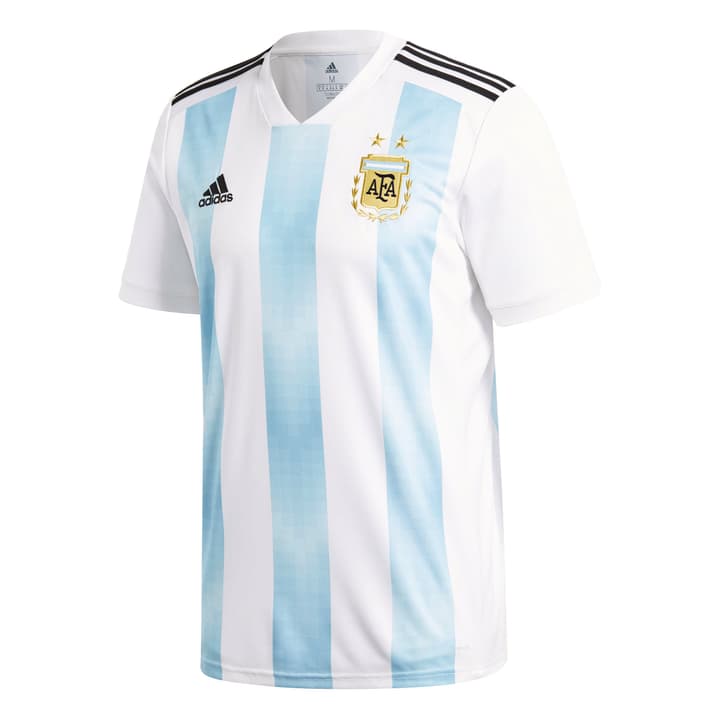 Adidas Argentina Home Jersey Réplique du maillot porté à domicile par l'équipe nationale argentina de football. Argentina Home Jersey Réplique du maillot porté à domicile par l'équipe nationale argentina de football. Adidas 498278400610 Couleur blanc Taille XL Photo no. 1