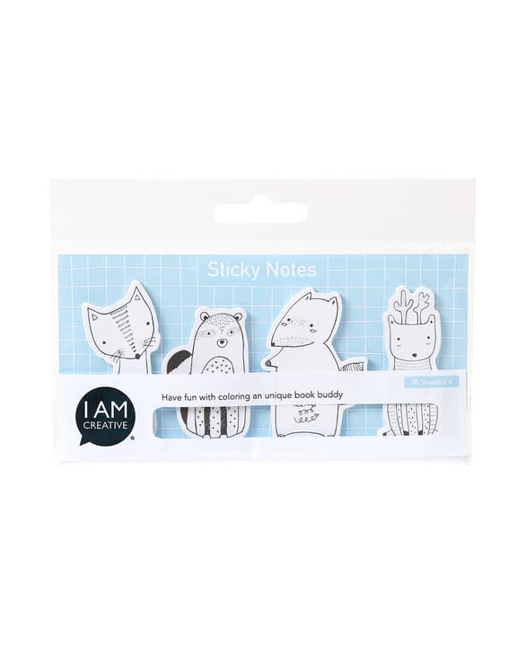 Image of I AM CREATIVE Sticky Notes Animal, Wald Notizblock bei Do it + Garden von Migros