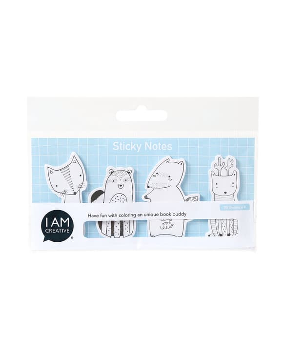 Image of I AM CREATIVE Sticky Notes Animal, Wald Post-its