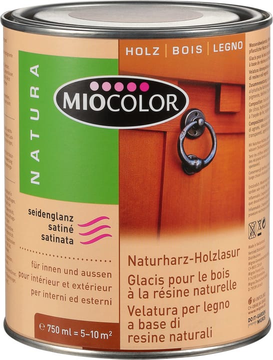 Image of Miocolor Aqua Holzlasur Nussbaum 750 ml Lasur bei Do it + Garden von Migros