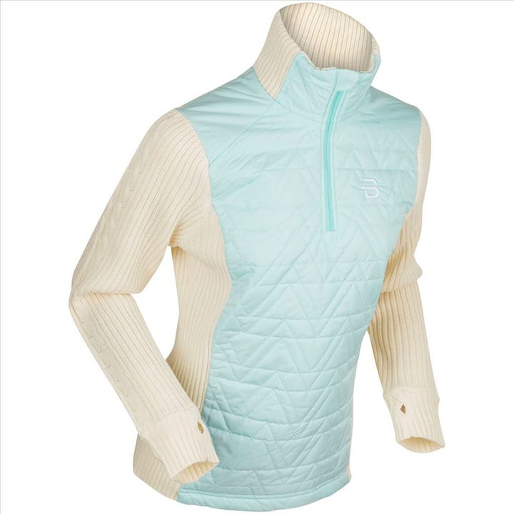 Image of Daehlie W Half Zip Comfy Langarmshirt eisblau